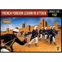 Strelets 147 French Foreign Legion In Attack