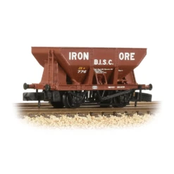 Graham Farish 24T Iron Ore Hopper 'B.I.S.C. Iron Ore' Red