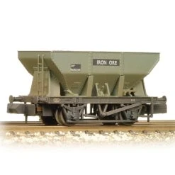 Graham Farish 24T Iron Ore Hopper BR Grey (Early) [Weathered]