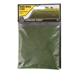 Woodland Scenics 4mm Static Grass Dark Green