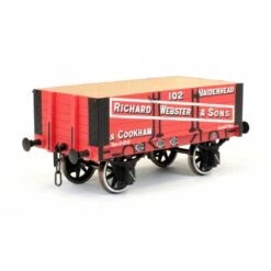 Dapol 5 Plank Wagon 9' Wheelbase Richard Webster & Sons 102
