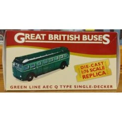 Ex-magazine Models AEC Q Single Decker Green Line (1:76)