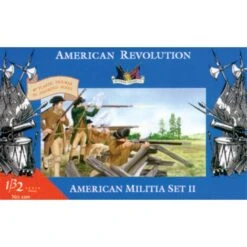 Accurate Figures American Militia - American Revolution Series II (1:32)