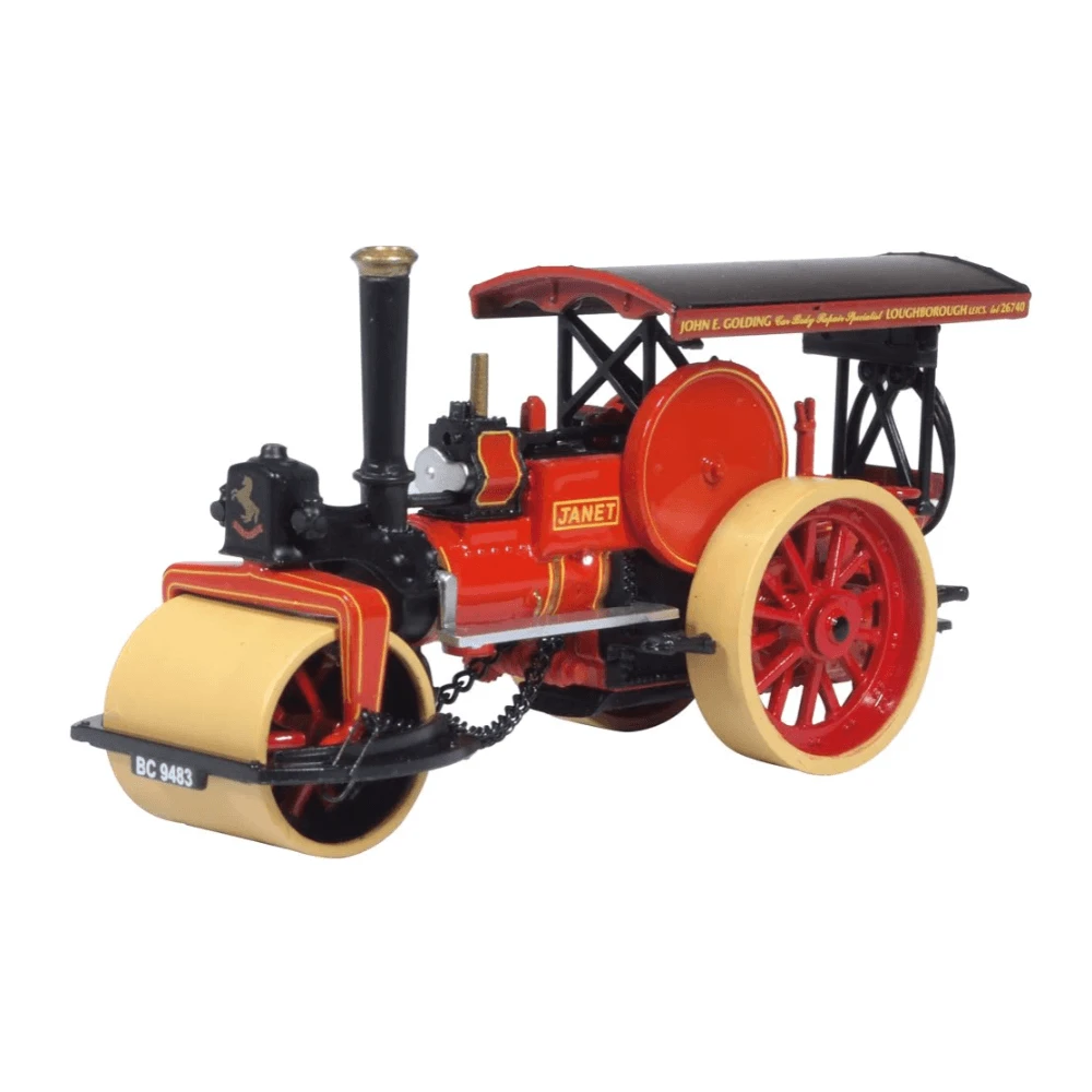 Oxford Diecast Aveling And Porter 6 NHP No10991 Janet Road Roller