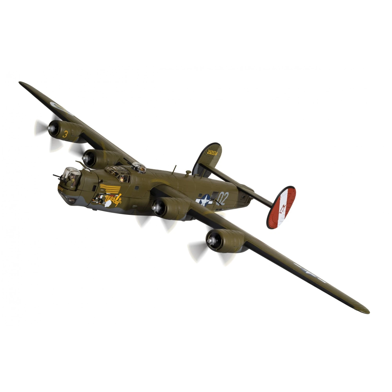 Corgi B-24H Liberator 'Witchcraft'467th Bomb Group Rackheath 100 Missi