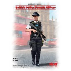 ICM British Police Female Officer 1:16th