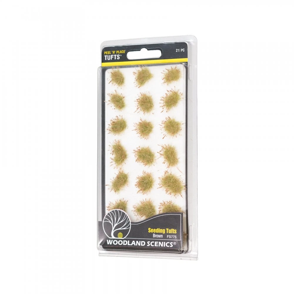 Woodland Scenics Brown Seeding Tufts