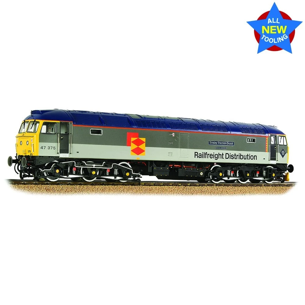 Bachmann Class 47/3 47375 BR RF Distribution European