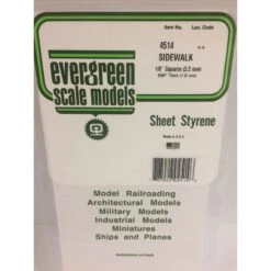 Evergreen EG4514 1/8(3.2mm)sq Sidewalk