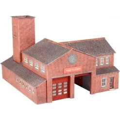 Metcalfe N Fire Station - N Scale