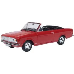 Oxford Diecast Ford Cortina Crayford Open - Dragon Red