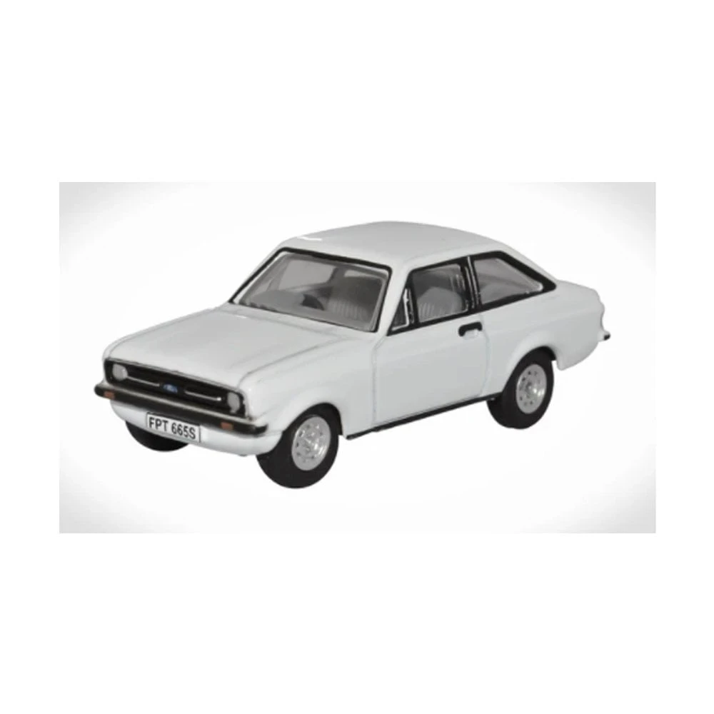 Oxford Diecast Ford Escort Mk 2 Diamond White