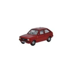 Oxford Diecast Ford Fiesta Mk1 - Venetian Red (OO)