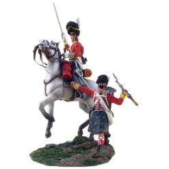 W.Britain Forward Gordons! No.3 Scots Grey & Gordon