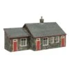 Scenecraft Harbour Station Gents And Office - Red (OO-9)