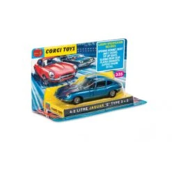 Corgi Jaguar 4.3 Litre E Type - Blue (Retro Packaging)