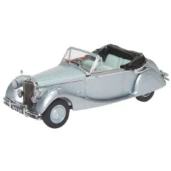 Oxford Diecast Jaguar MkV DHC Open Opalescent Silver
