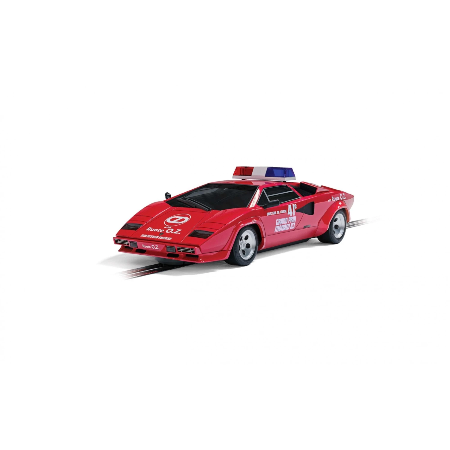 Scalextric Lamborghini Countach - 1983 Monaco GP Safety Car