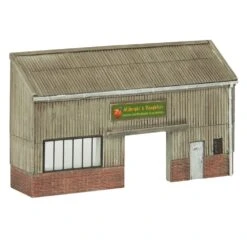 Scenecraft Low Relief Cement Board Warehouse N Scale