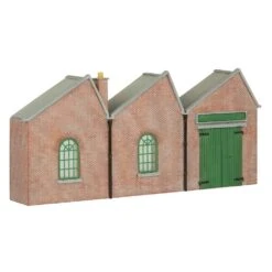 Scenecraft Low Relief Factory Side N Scale