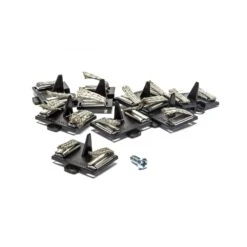 Micro Scalextric Micro Scalextric Spare Guide Blade Pack Of 8 With Screw