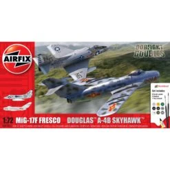 Airfix Mig 17F Fresco Douglas A-4B Skyhawk Dogfight Double