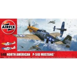 Airfix North American P51-D Mustang (Filletless Tails)