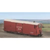 Peco OO-9 L&B 8 Ton Bogie Goods Brake Van, L&B Livery, Red, No.14
