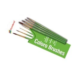 Humbrol Paint Brush Pack - Coloro 00 - 1 - 4 - 8