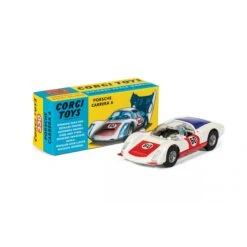 Corgi Porsche Carrera 6 - Red And White (Retro Packaging)