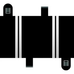 Scalextric Quarter Straight 87 Mm X 2