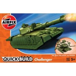 Airfix QuickBuild QUICKBUILD Challenger Tank Green