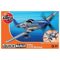 Airfix QuickBuild QUICKBUILD D-Day P-51D Mustang