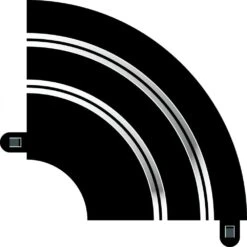 Scalextric Radius 1 Hairpin Curve 90° X 2