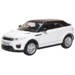 Oxford Diecast Range Rover Evoque Convertible Fuji White