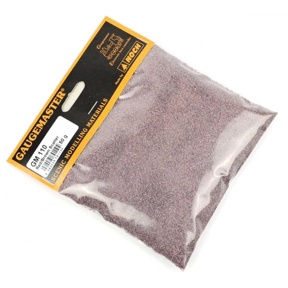 Gaugemaster Red/Brown Scenic Scatter (50g)