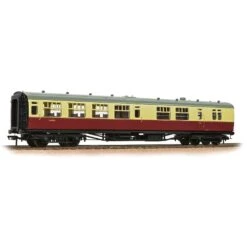 Bachmann SR Bulleid Brake Third Semi-Open 15'' Vents BR Crim/Cream S4006
