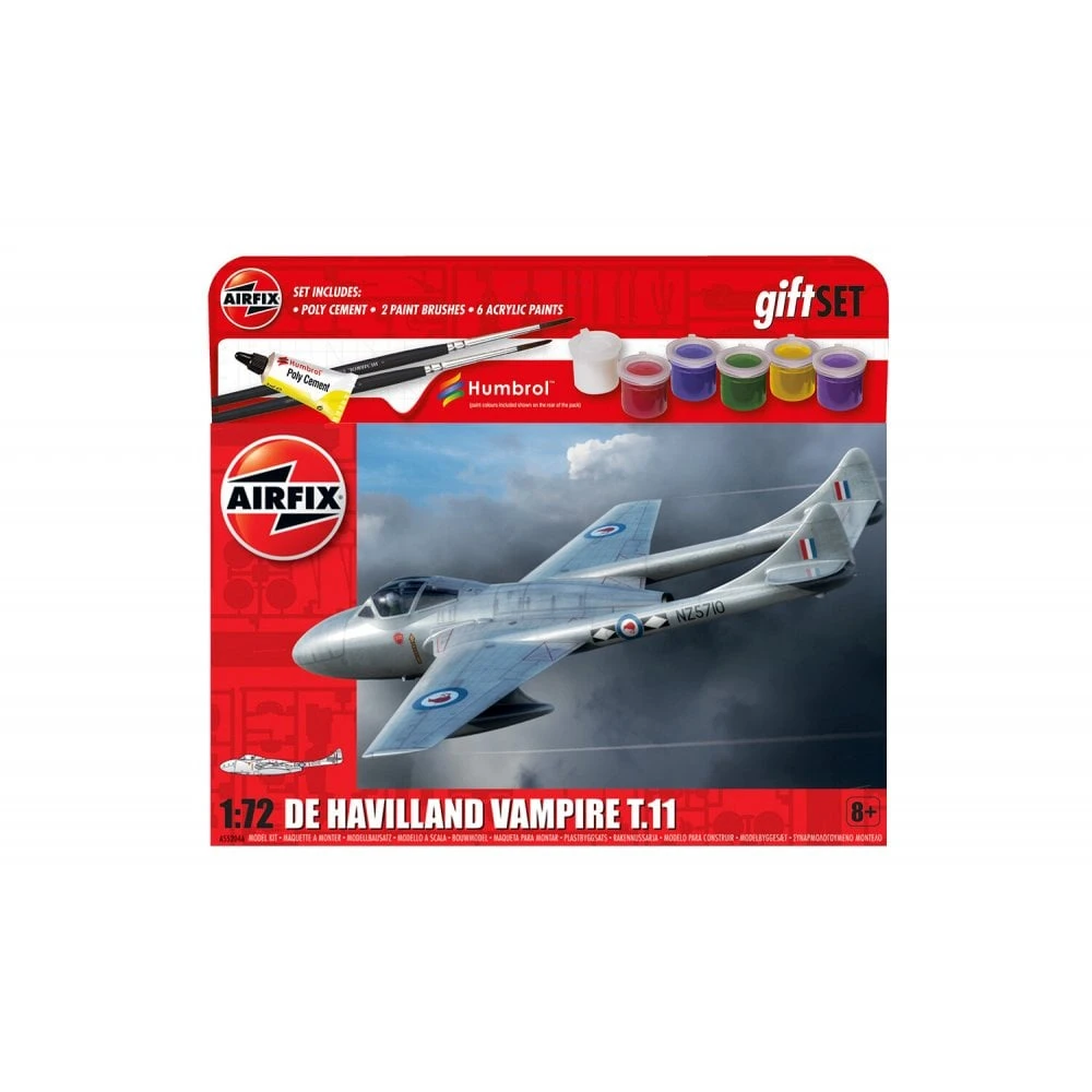 Airfix Starter Set -de Havilland Vampire T.11