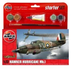 Airfix Starter Set - Hawker Hurricane Mk1