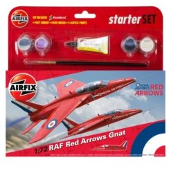 Airfix Starter Set - RAF Red Arrows Gnat