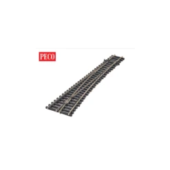 Peco TT Gauge Medium Radius Left Hand C55 Unifrog