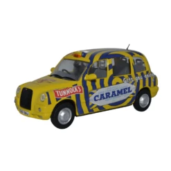 Oxford Diecast TX4 Taxi Tunnocks Caramel Livery