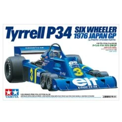 Tamiya Tyrrell P34 Six Wheeler, 1976 Japan GP (1:20)