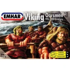 Emhar Viking Oarsmen 9th - 10th Century (1:72)
