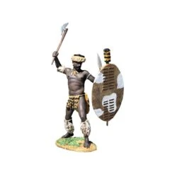 W.Britain Zulu Attacking With Ax